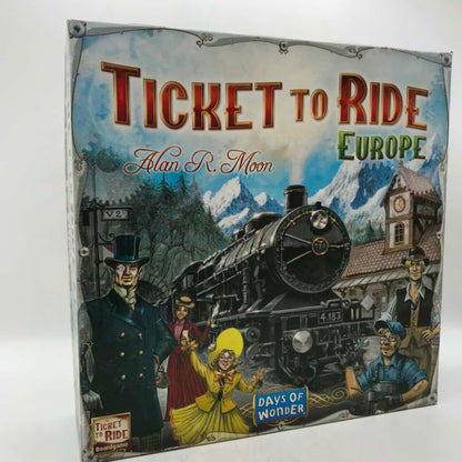 Ticket to Ride Europe Board Game - Complete Family Strategy Fun Adventure