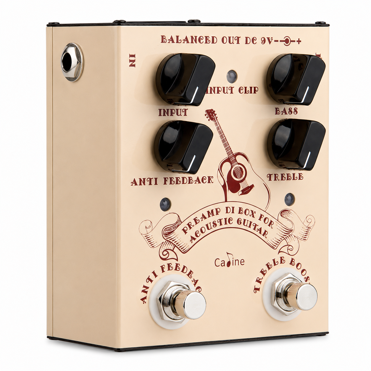 Caline CP-40 Acoustic Preamp DI Box Pedal