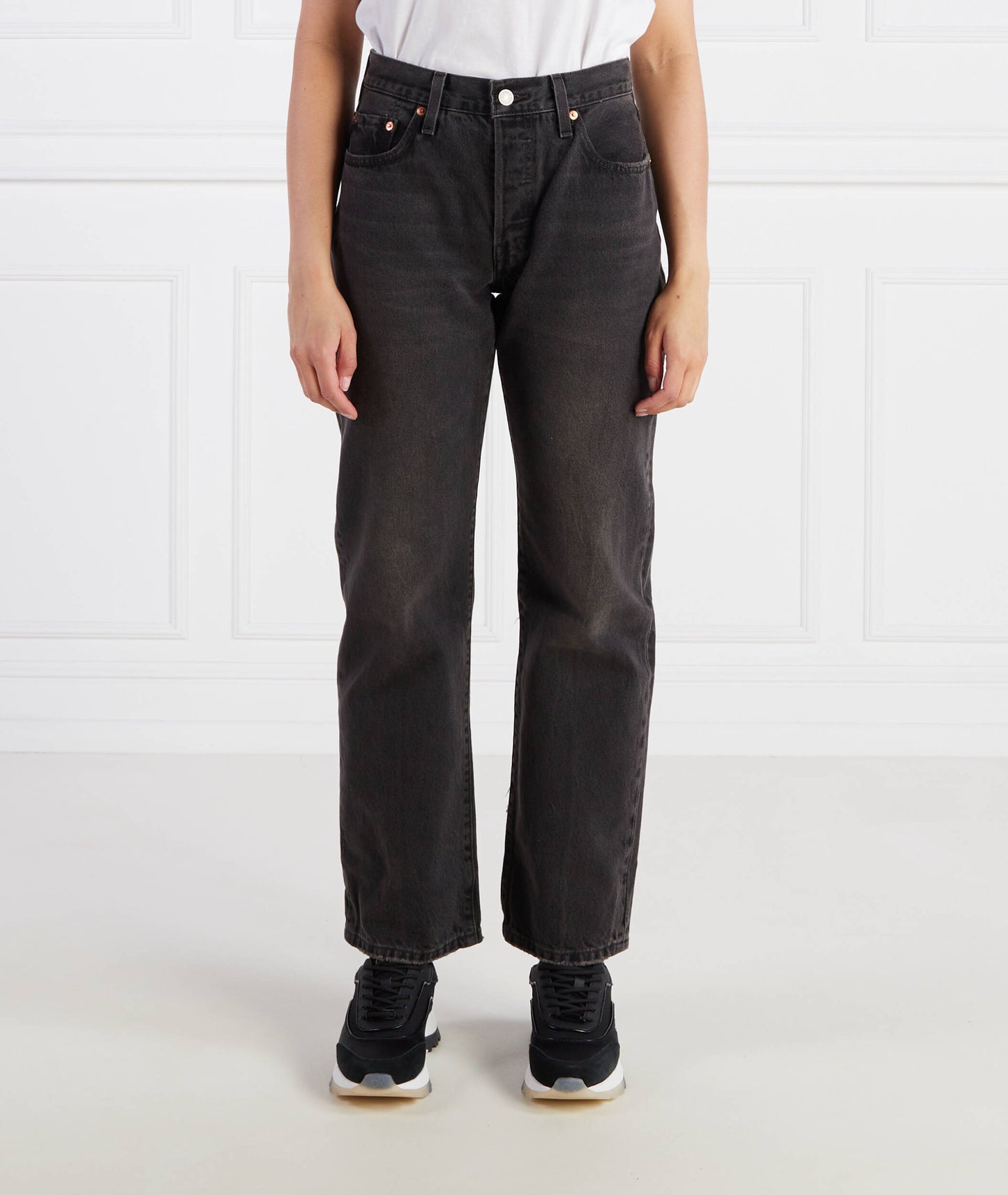 Levi's 501 '90s Women's Graphite Straight Fit Jeans - Iconic Style Denim