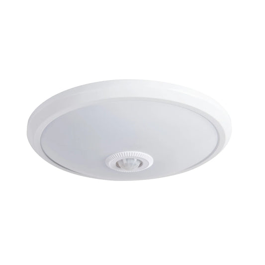 FOGLER LED 14W White Ceiling-Mounted Light Fitting with PIR Motion Sensor - Gomix Brands Outlet