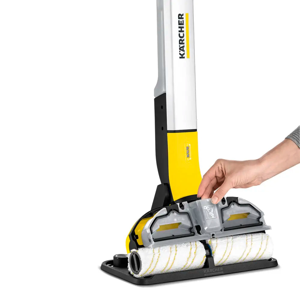 Karcher EWM 2 Cordless Electric Wipe Mop for Hard Floors and Tiles