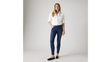 Levi's 711 Skinny Women's Dark Wash Stretch Denim Jeans