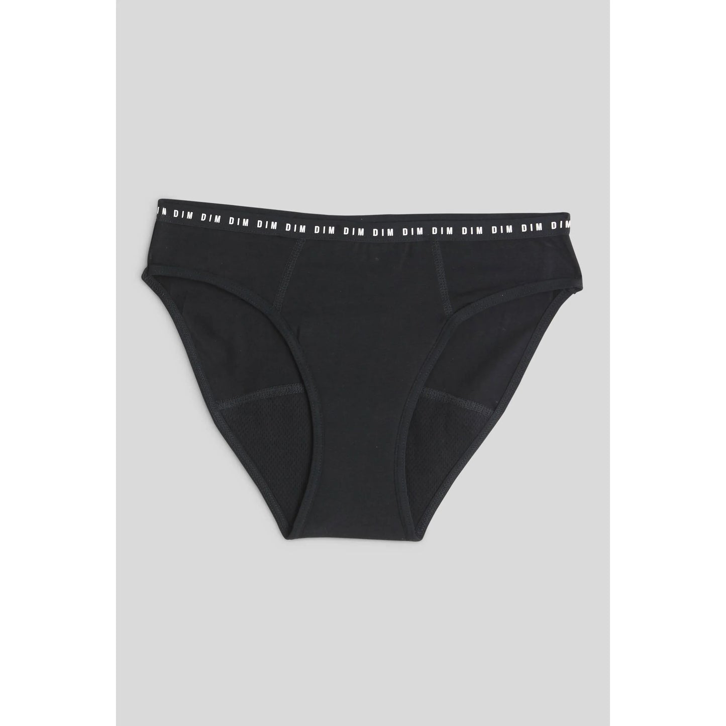 Culotte Menstruelle Flux Léger DIM PROTECT en Coton BIO Noir - Gomix Brands Outlet