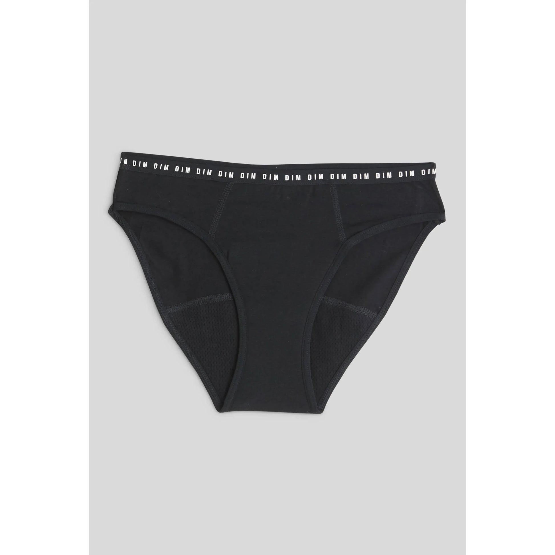 Culotte Menstruelle Flux Léger DIM PROTECT en Coton BIO Noir - Gomix Brands Outlet