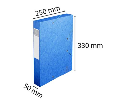 Exacompta Box File Pressboard 50mm A4 Assorted