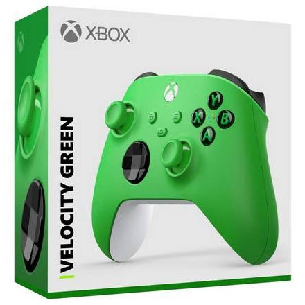 Official Xbox Series X|S Wireless Controller Velocity Green with Textured Grip - Gomix Brands Outlet