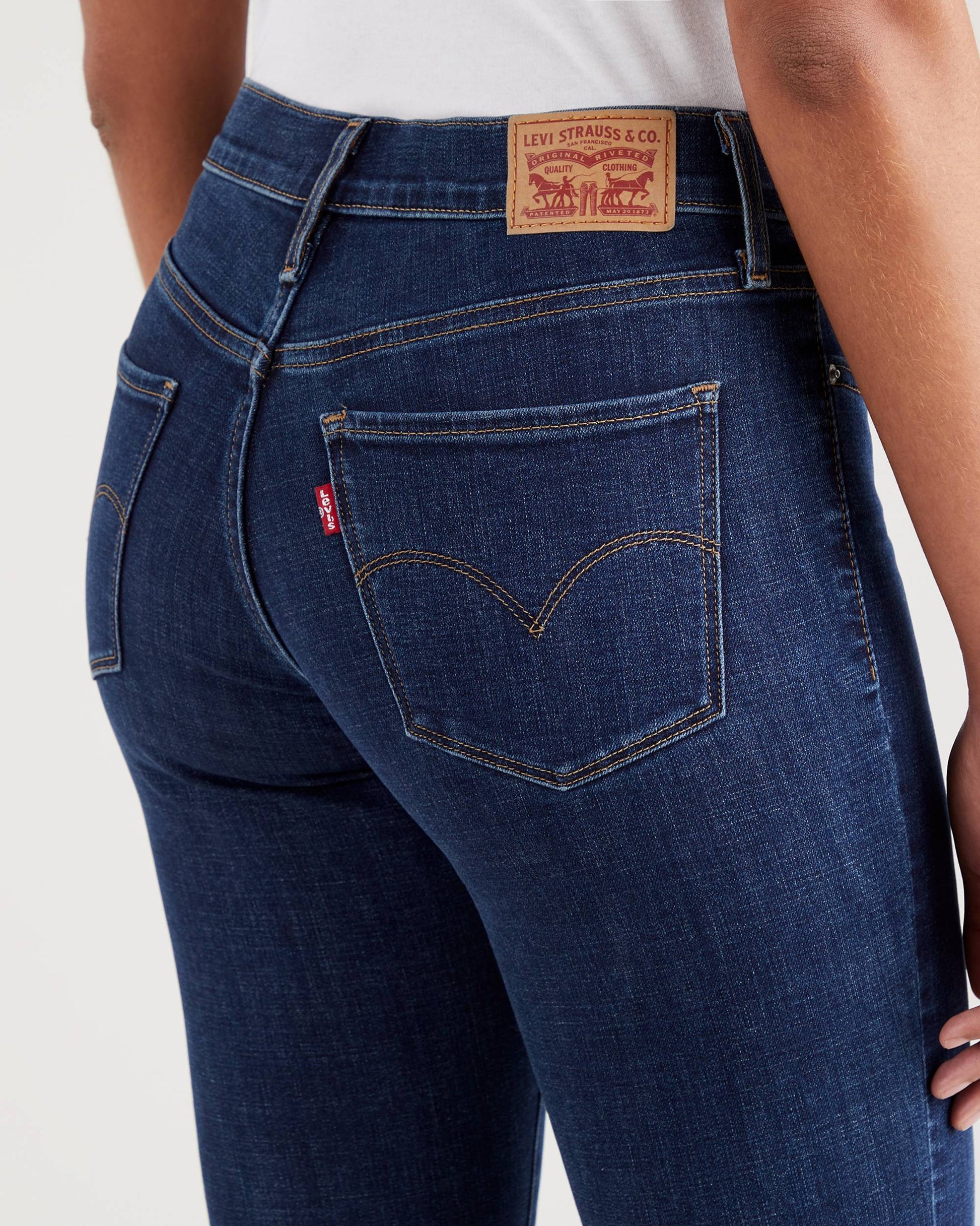 Levi's 314 Shaping Straight Women's Denim Jeans in Blue