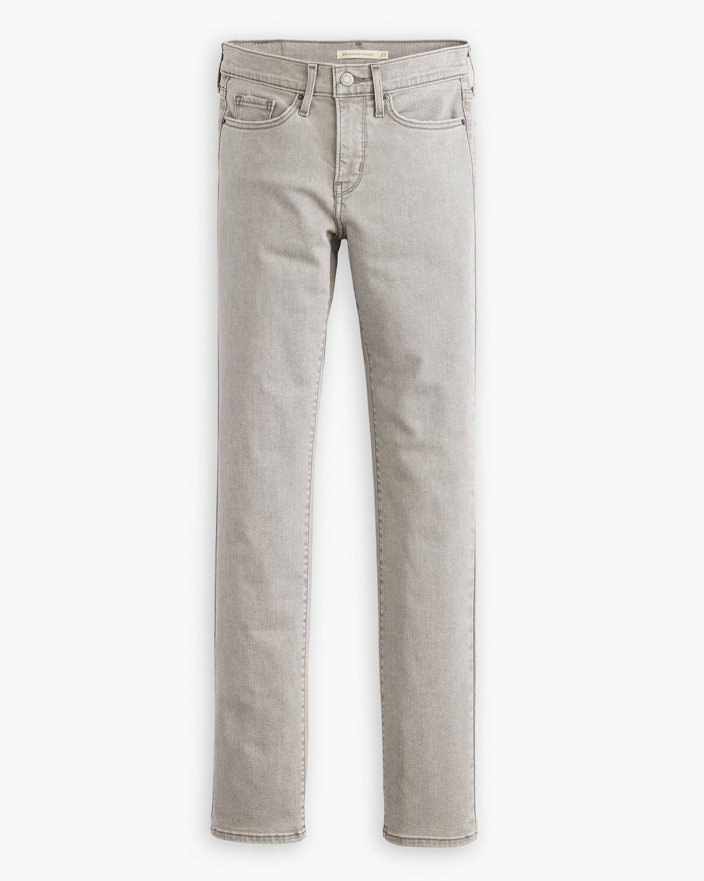 Levi's 314 Shaping Straight Grey Denim Jeans with Tummy Panel