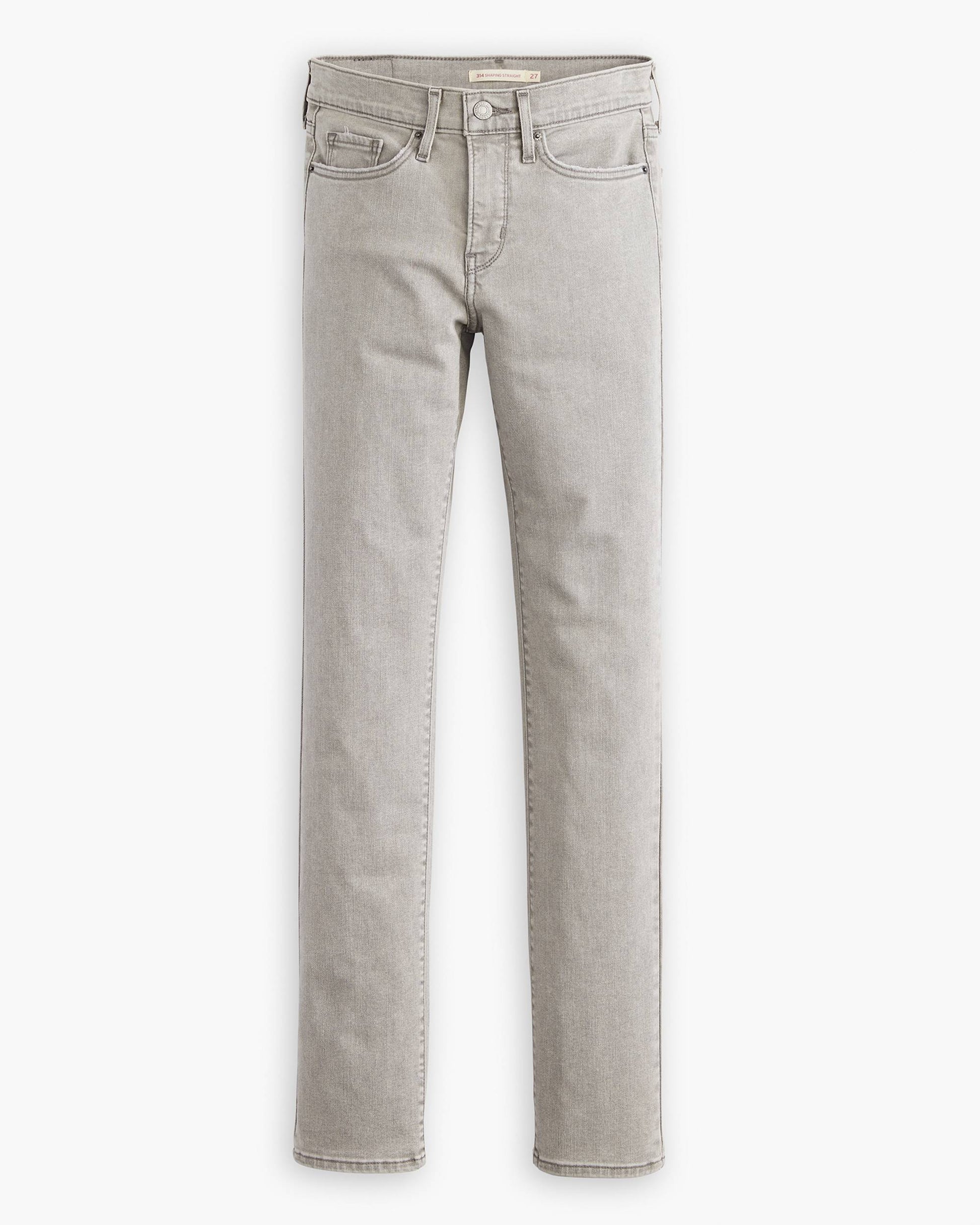 Levi's 314 Shaping Straight Grey Denim Jeans with Tummy Panel