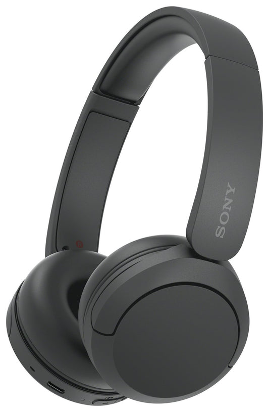 Sony WH-CH520 On-Ear Wireless Bluetooth Headphones: 50-Hour Battery, Comfort, Black
