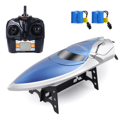 GizmoVine 2021 T03 High-Speed RC Boat with Extra Battery - Gomix Brands Outlet