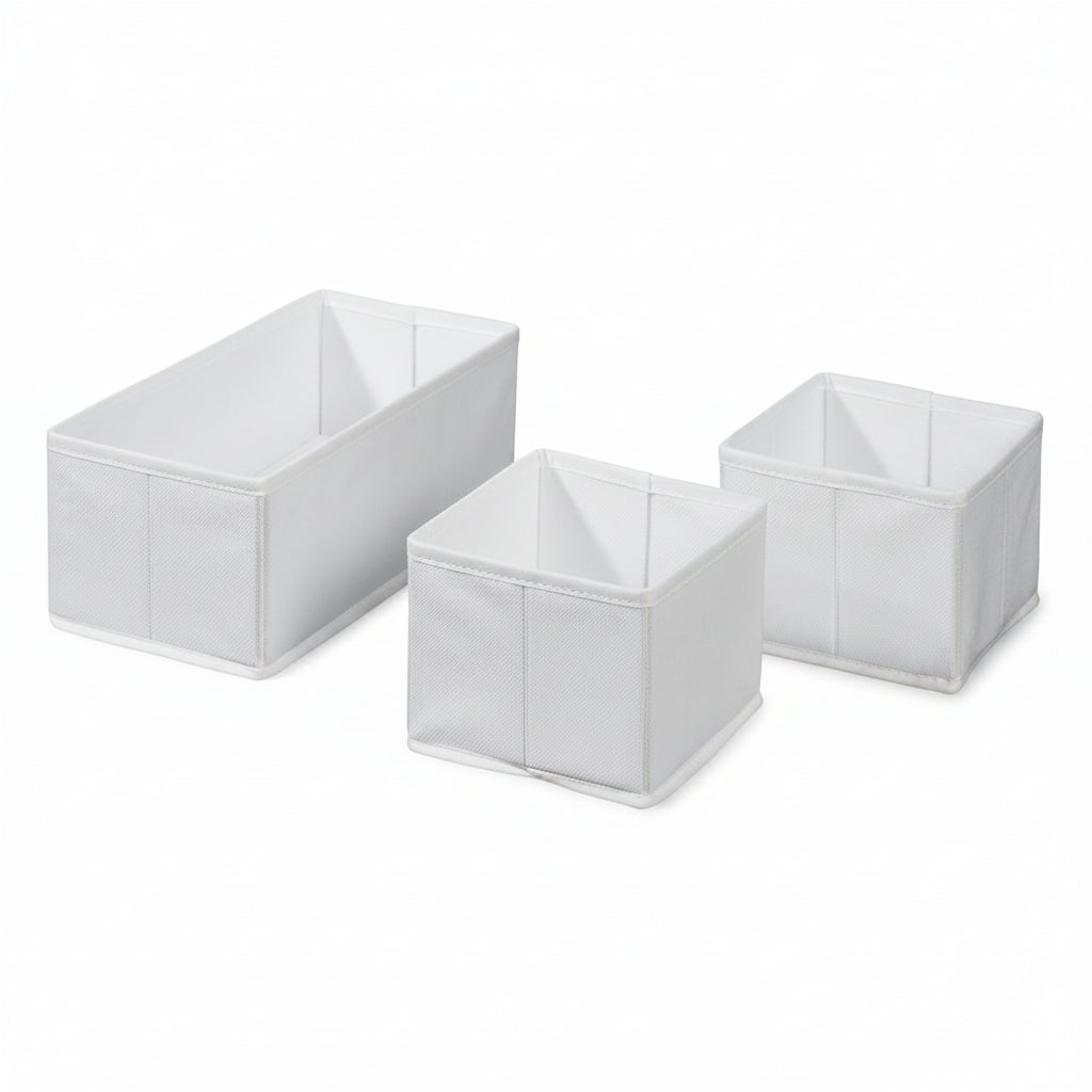 Livarno Home Storage Box Set 3 Pieces FSC Cardboard