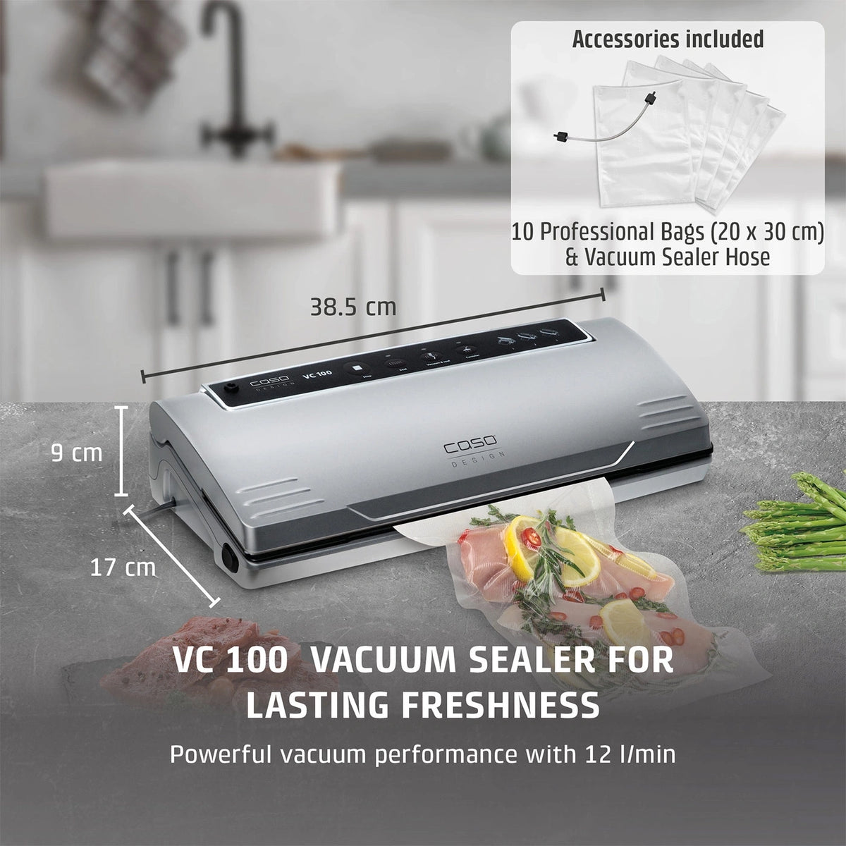 CASO Design VC100 Vacuum Sealer