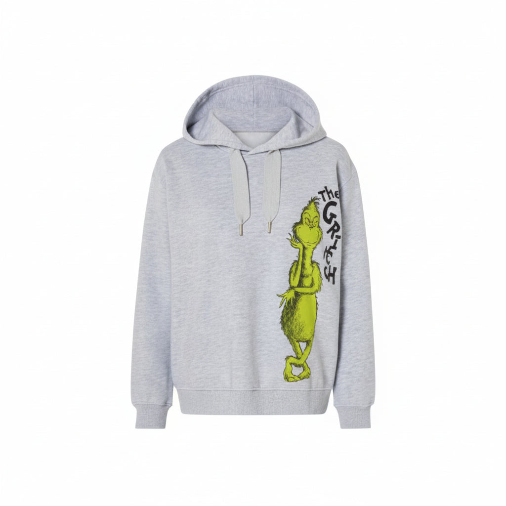 Grinch Women's Hoodie Grey XS (32/34)