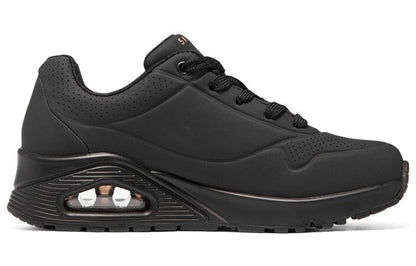 Skechers Women's Uno Black Classic Air-Cooled Memory Foam Sneakers