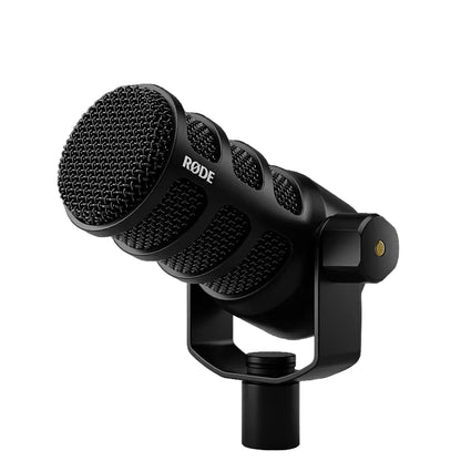 RØDE - PodMic USB - Versatile Dynamic Broadcast Microphone - Black
