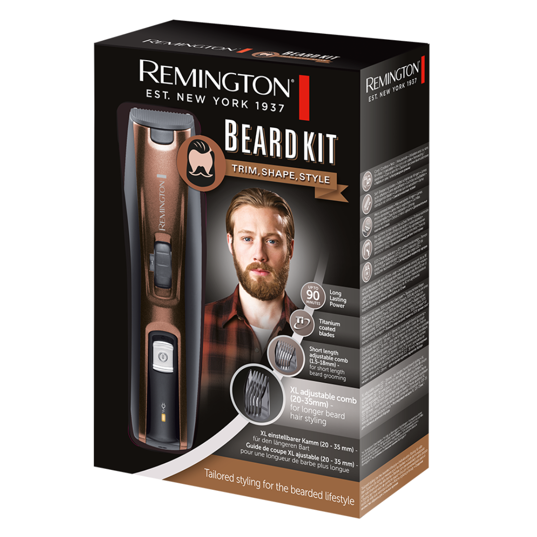 Remington MB4046 Precision Beard Kit with Titanium Self-Sharpening Blades