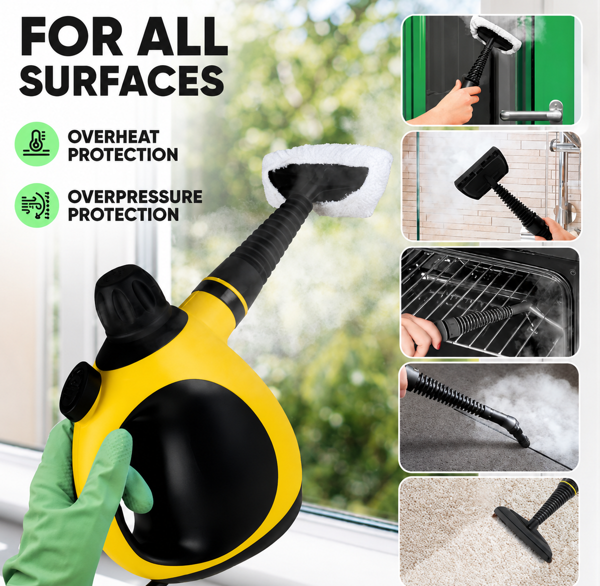 Clatronic DR 3653 Steam Cleaner