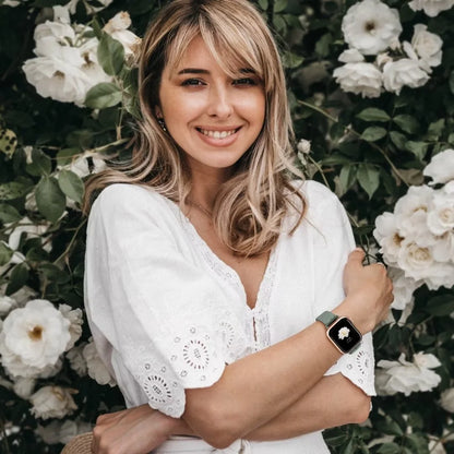 Slim Stretchy Nylon Solo Loop Apple Watch Band – Adjustable