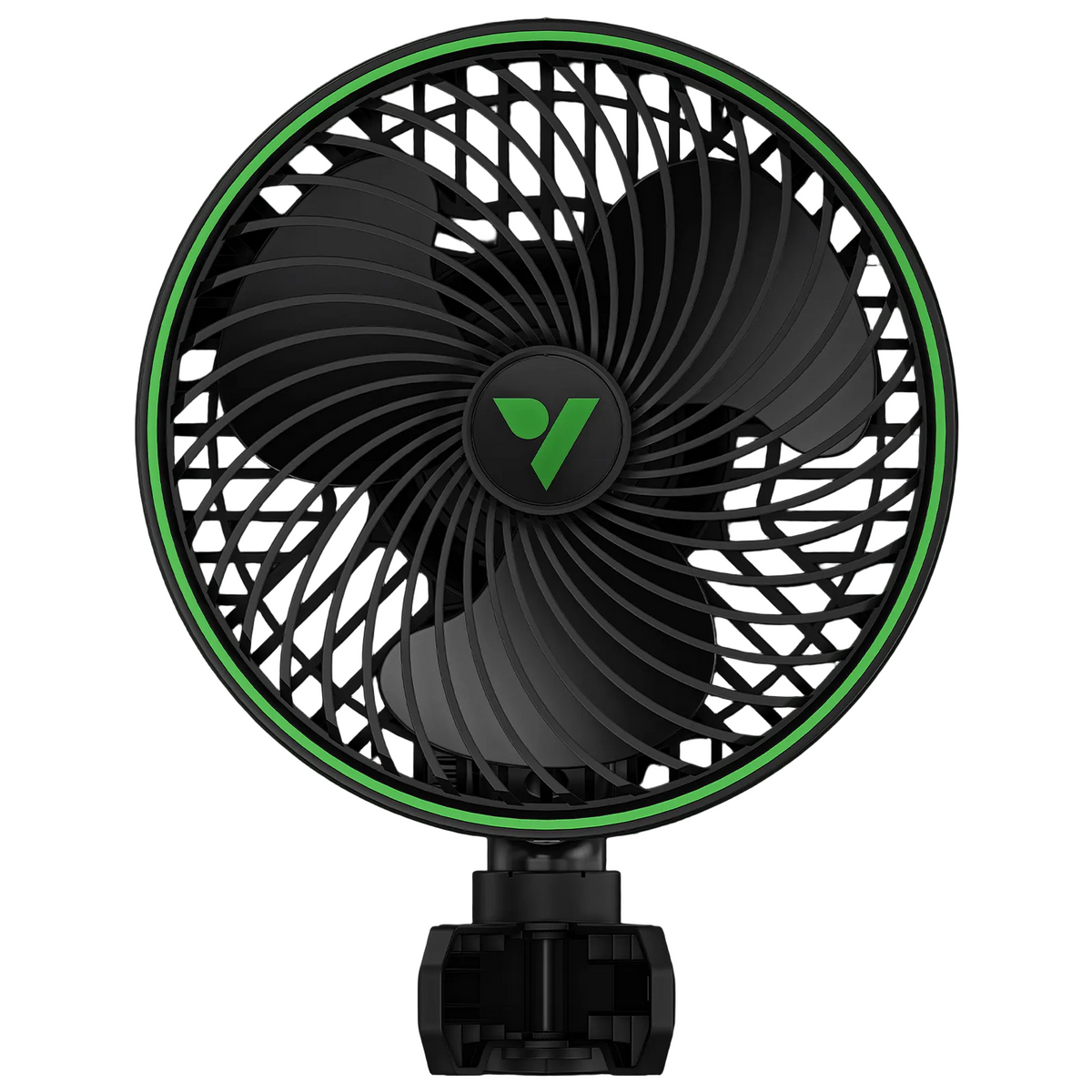 Vivosun AeroWave E6 Gen2 Grow Tent Clip Fan 6" EC Motor Black