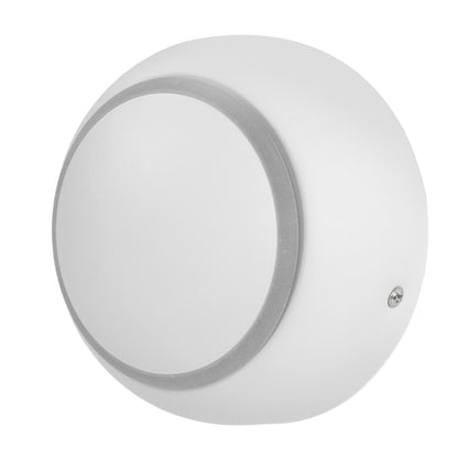 Nordic LED Wall Lamp Rotatable 2700K Warm Light 7W Iron/Aluminum White