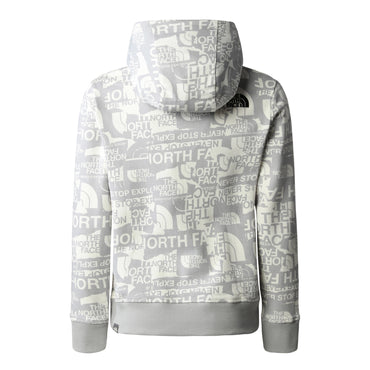 Boys The North Face Drew Peak Light Pullover Hoodie Meld Grey Cotton