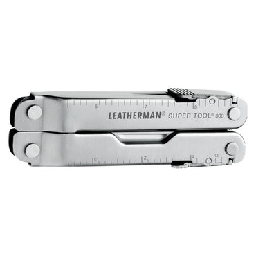 Leatherman Super Tool 300 Heavy-Duty Multi-Tool, 19-in-1, Stainless Steel, Gray