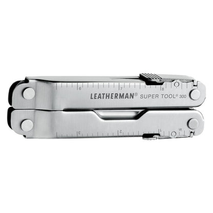 Leatherman Super Tool 300 Heavy-Duty Multi-Tool, 19-in-1, Stainless Steel, Gray