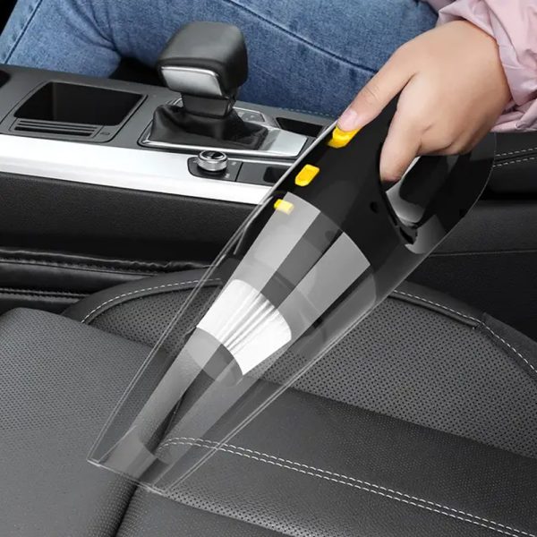 Powerful 120W Wireless Car Vacuum Cleaner Handheld Rechargeable Wet Dry Auto Home