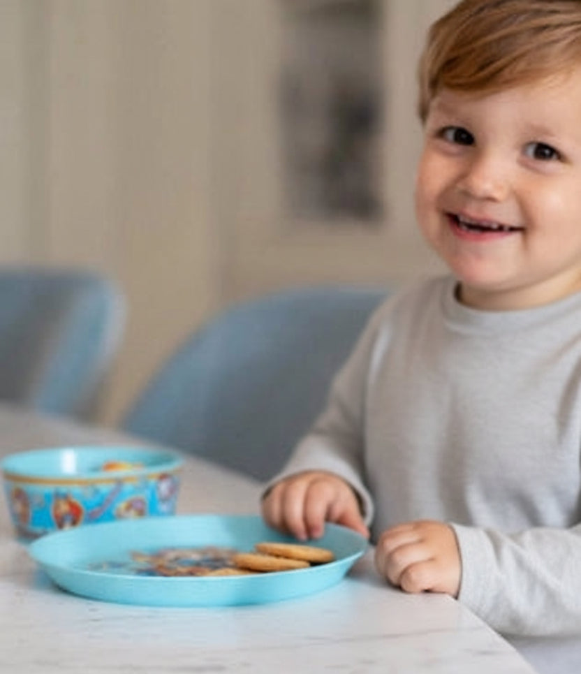 Koziol Connect Paw Patrol Blue Crockery Set 3 Pieces