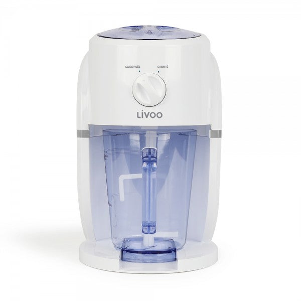 Livoo 2-in-1 Slushie Maker and Ice Crusher White 1.1L 25W