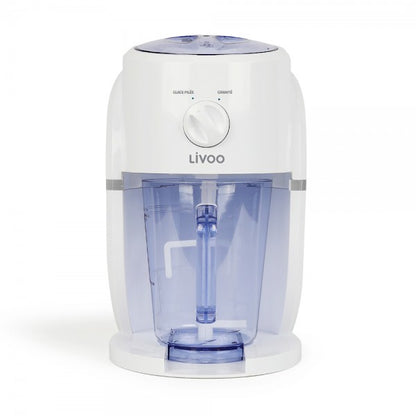 Livoo 2-in-1 Slushie Maker and Ice Crusher White 1.1L 25W