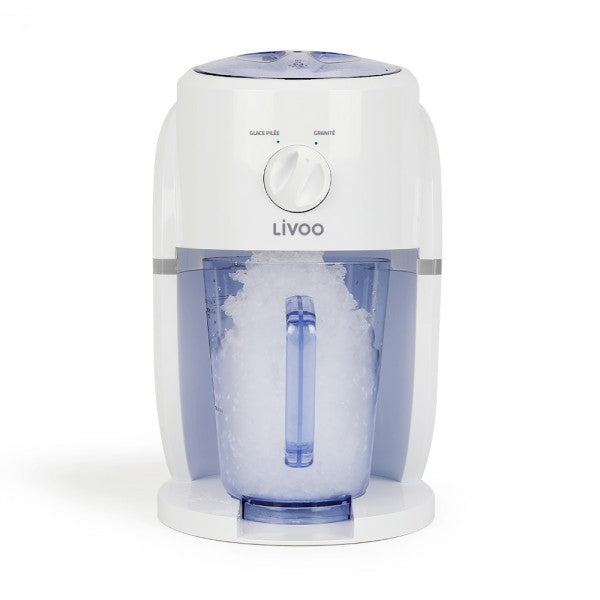 Livoo 2-in-1 Slushie Maker and Ice Crusher White 1.1L 25W