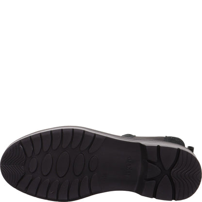 MYSTIC Women's Comfortable Chelsea Boots with Zip - Lightweight, Non-Slip Sole