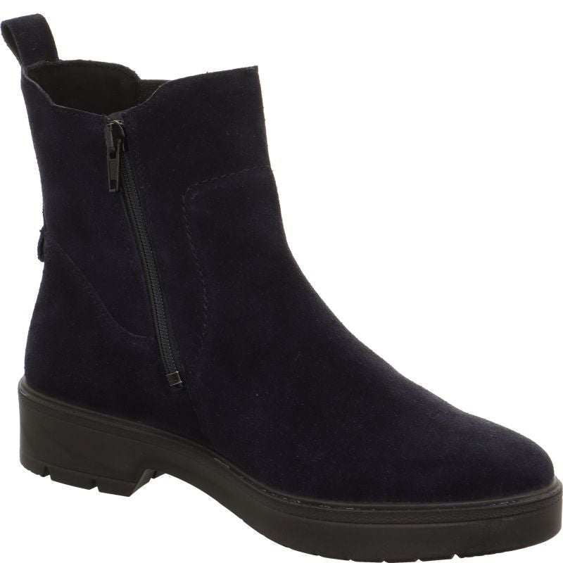 MYSTIC Legro Women's Comfortable Chelsea Boots with Zip - Lightweight, Non-Slip Sole