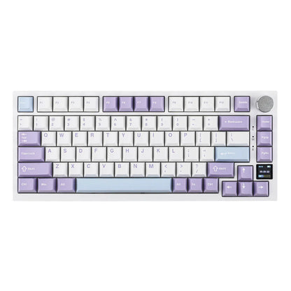 Ajazz AK820 Pro RGB Wireless Mechanical Keyboard with Smart TFT Screen Purple