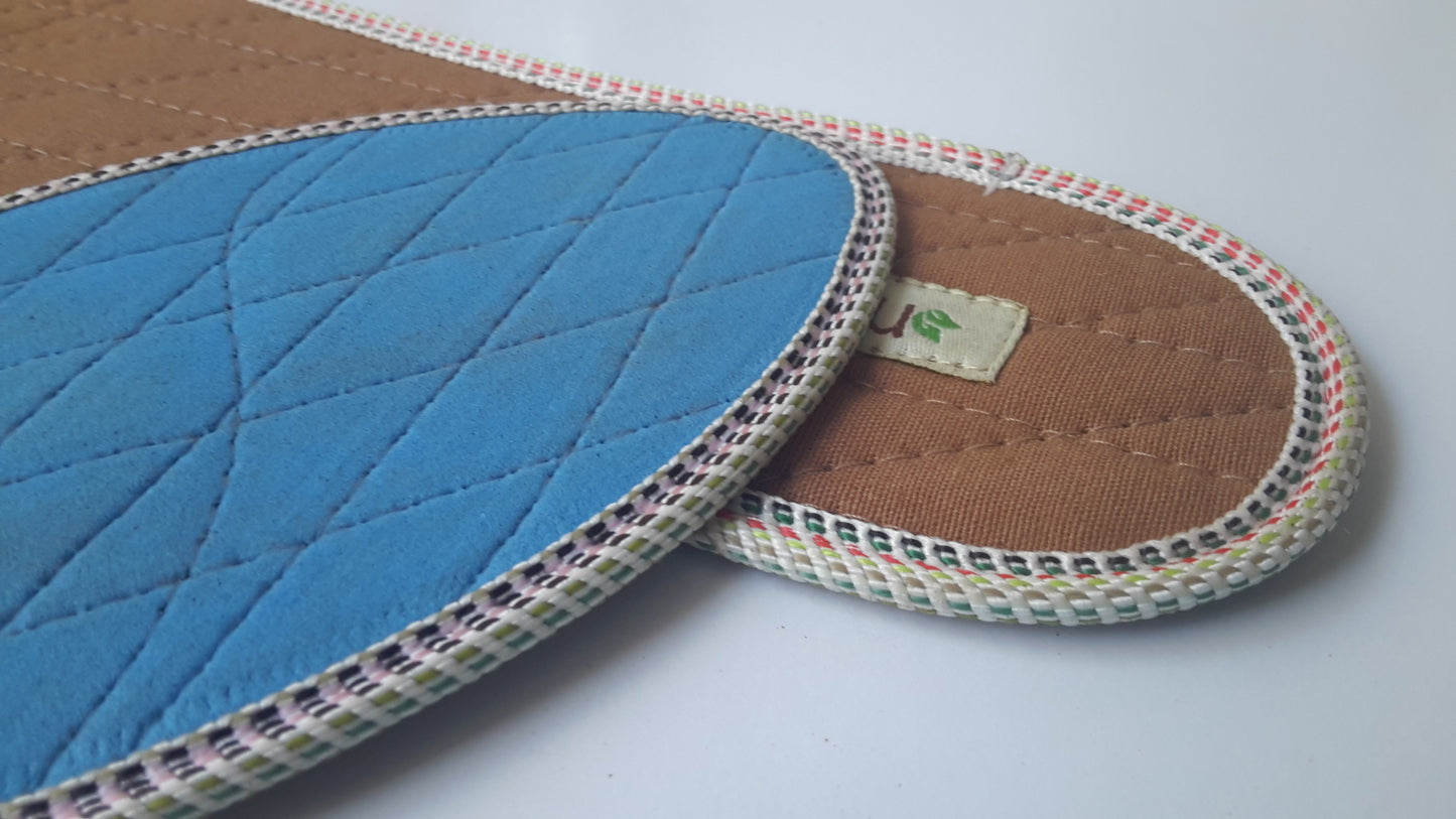 Nawemo Brown Cinnamon Insoles: Natural Odor Control & Foot Comfort