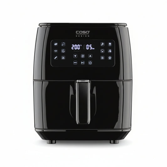 CASO XL Digital Air Fryer 600 - 6-Liter, 1700W, 12 Programs for Healthy Cooking