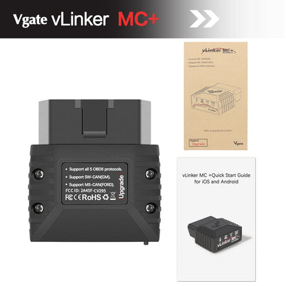 Vgate vLinker MC+ Bluetooth BLE OBD2 Scanner