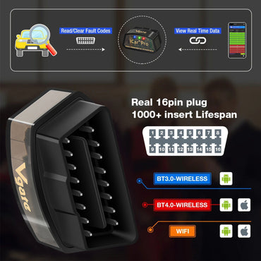 Vgate iCar Pro Wi-Fi OBD2 Diagnostic Scanner