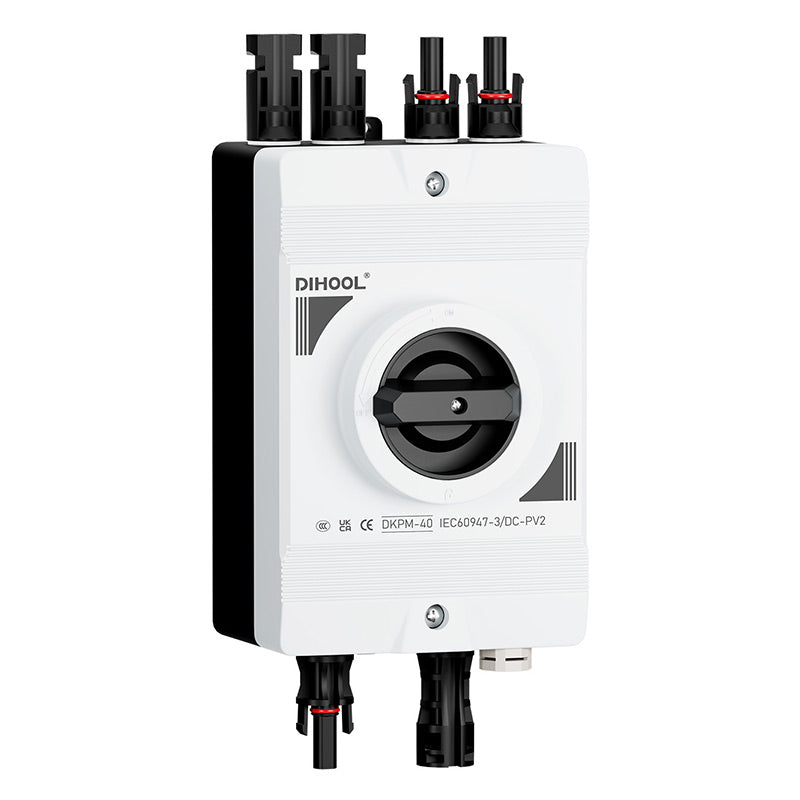 TAIXI ELECTRIC DKPM Rotary PV Disconnect Switch 40A 1500V IP66