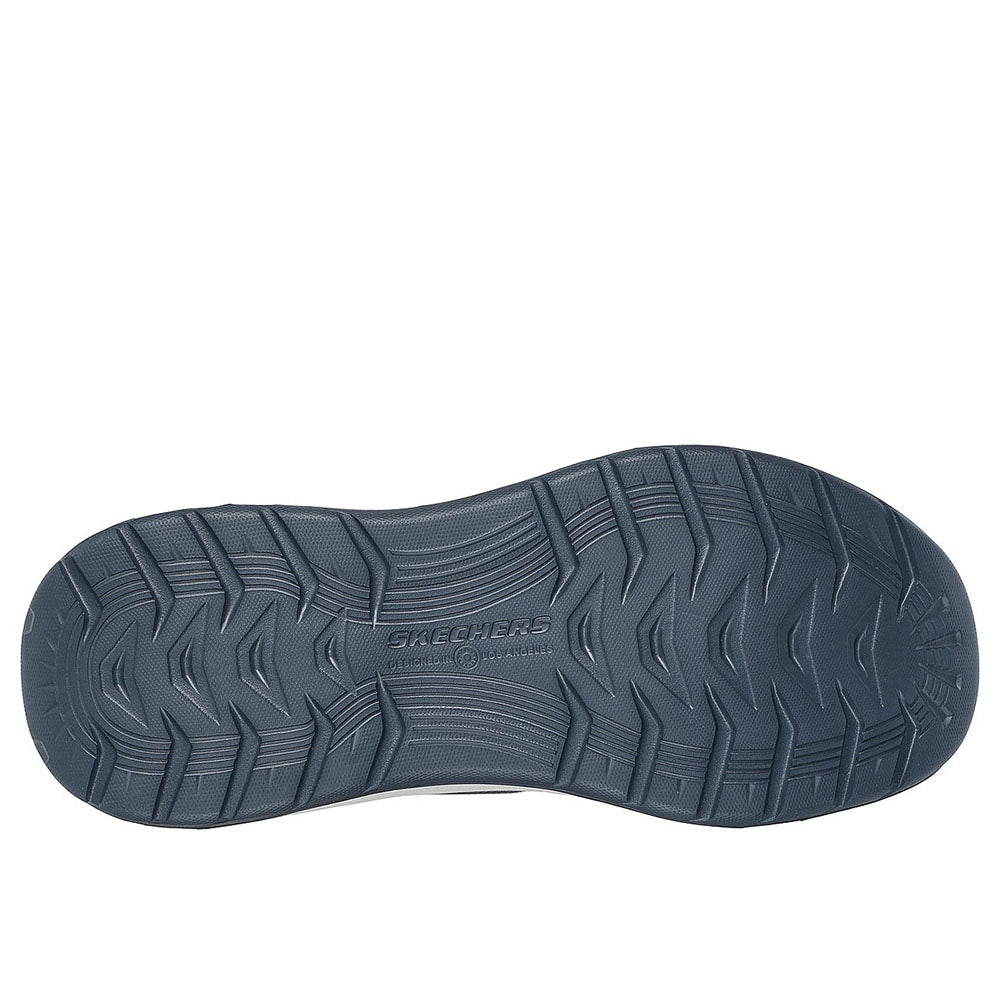Men's Skechers Relaxed Fit Decklan Slip-On Shoes Navy Vegan