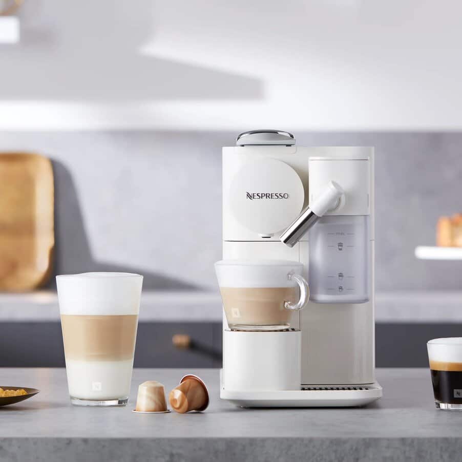 DeLonghi Lattissima One Nespresso Coffee Machine EN510.W