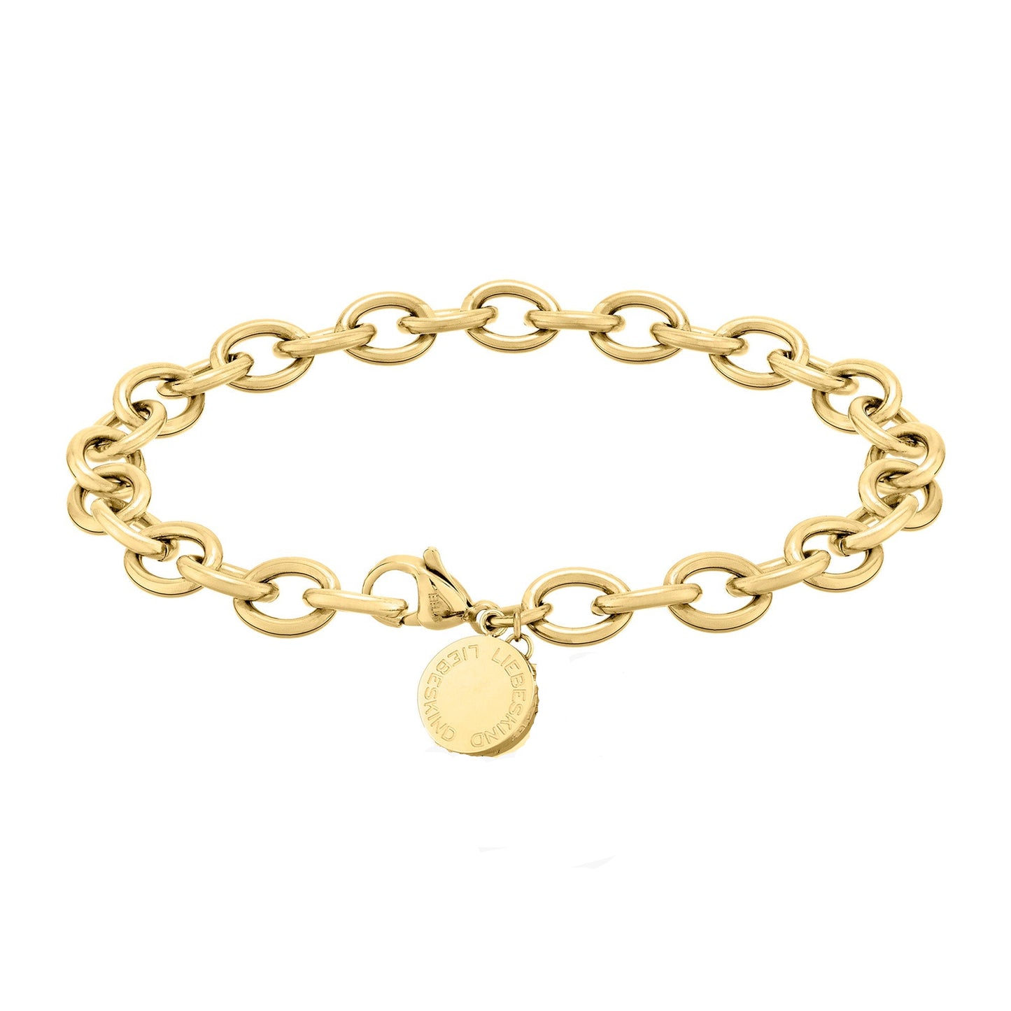 Liebeskind Berlin Gold Vintage Coins Stainless Steel Bracelet