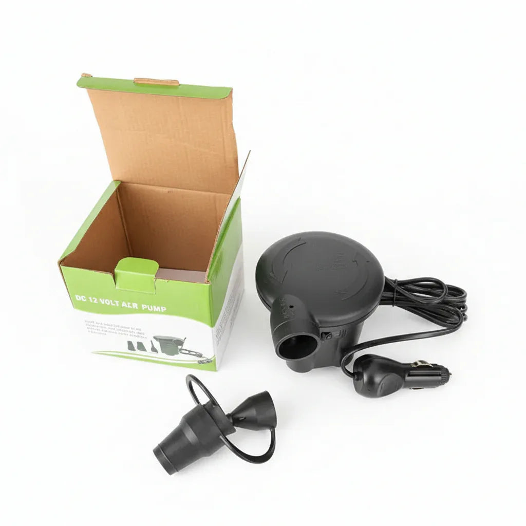 Portable 12V Electric Air Pump for Car and Motorhome Mattresses - Gomix Brands Outlet