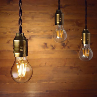 V-TAC 6W A60 Filament LED Bulb, Clear Cover, 3000K E27 - Gomix Brands Outlet