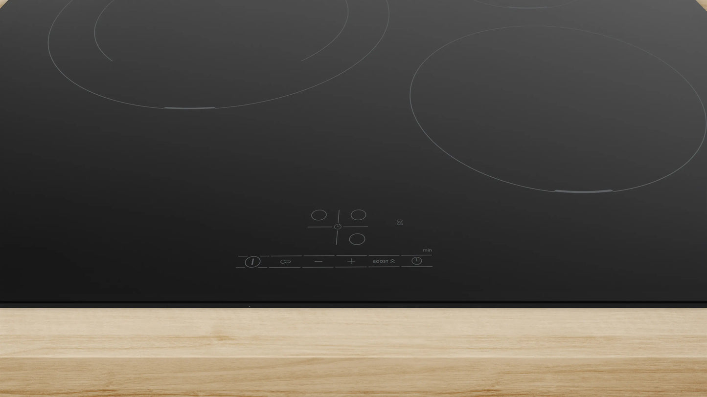 Bosch Series 4 Induction Cooktop 60 cm Frameless Black