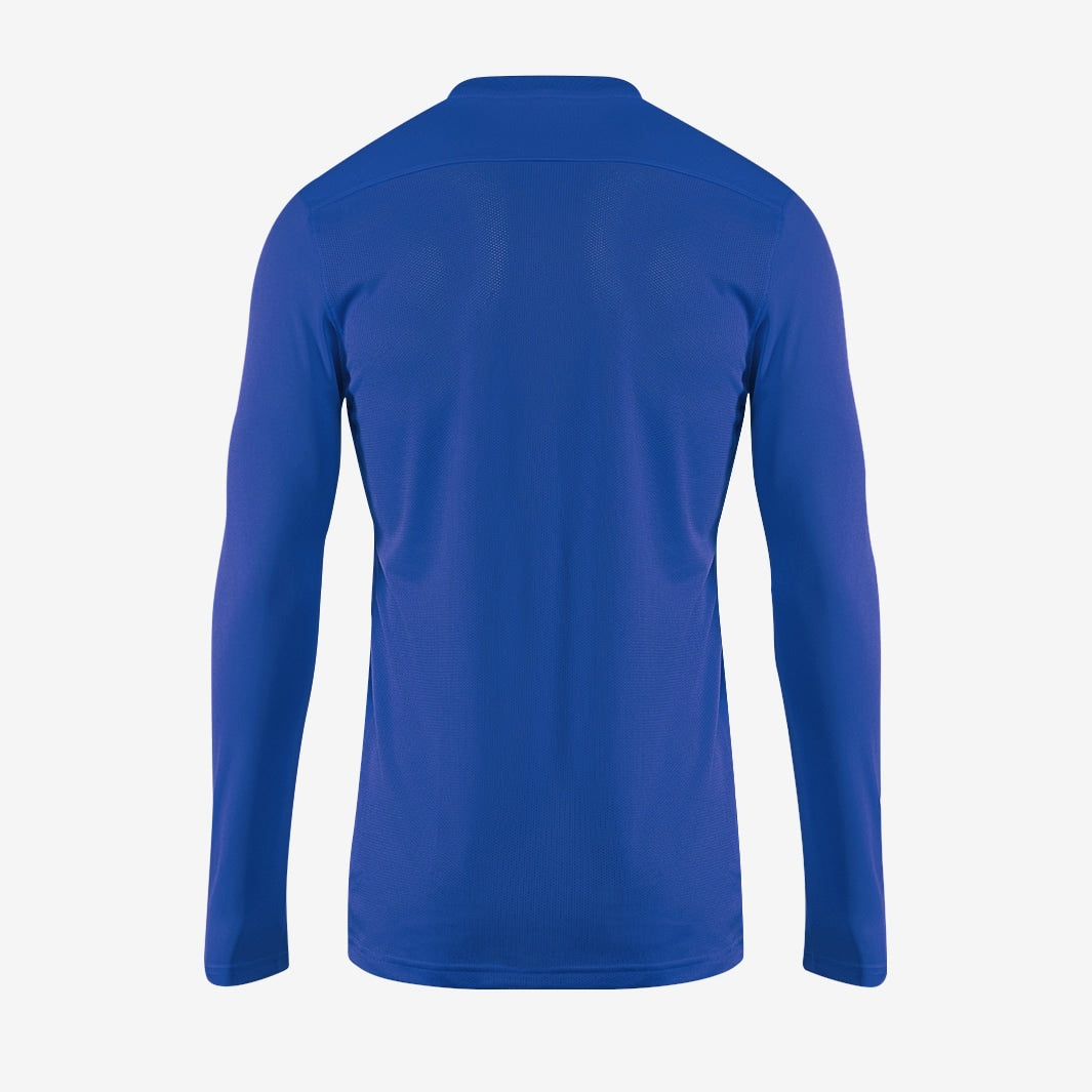 Nike Park VII Long Sleeve Football Jersey Royal Blue White Men's Teamwear