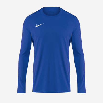 Nike Park VII Long Sleeve Football Jersey Royal Blue White Men's Teamwear