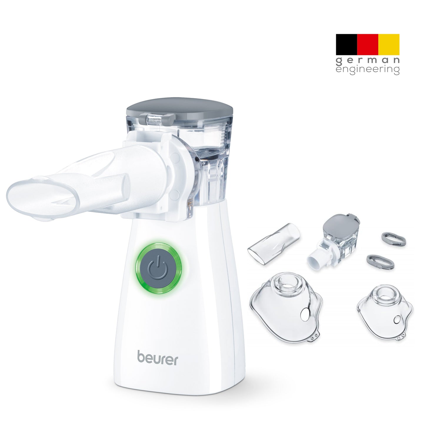 Beurer IH 57 Portable Vibrating Membrane Nebuliser for Effective Respiratory Relief